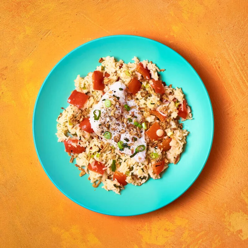 One Pot Mild Thai-Style Basa & Coconut Rice